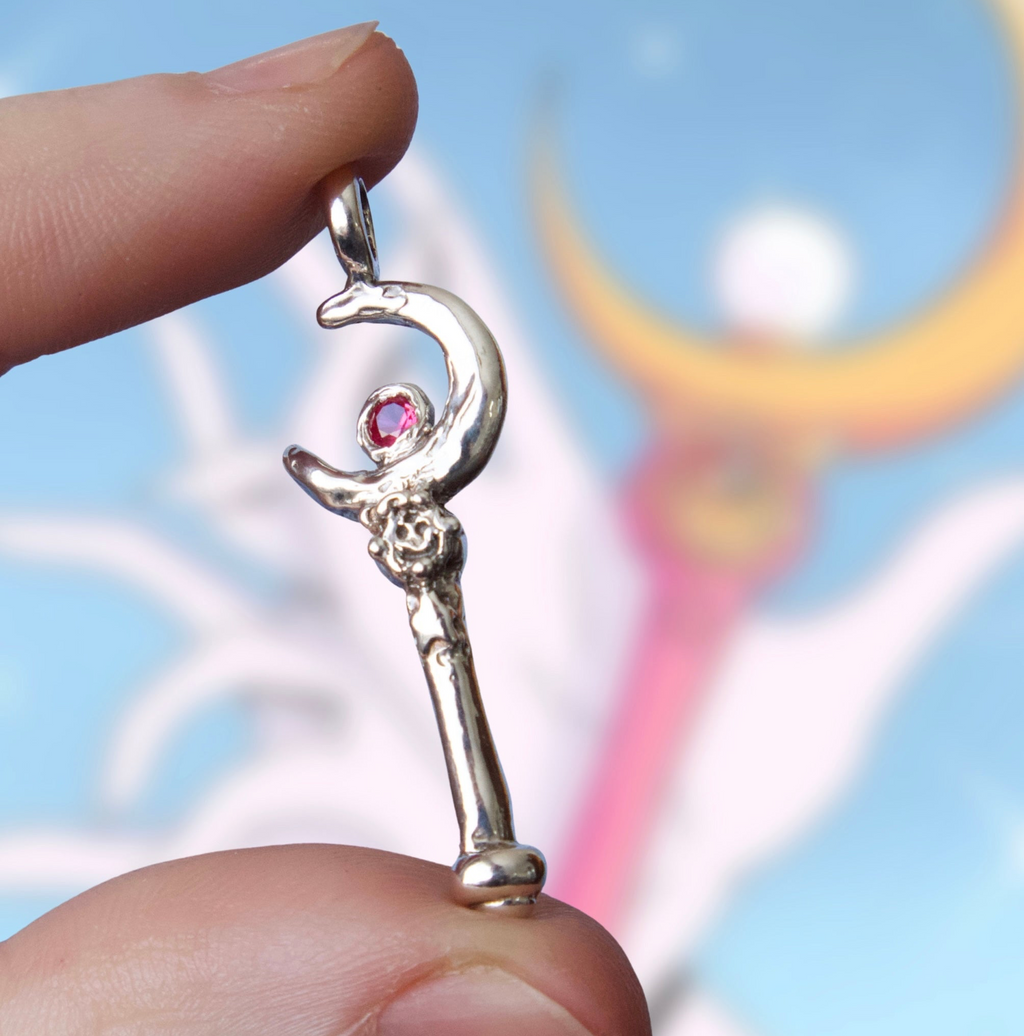 Moon Magic Pendant - Pink