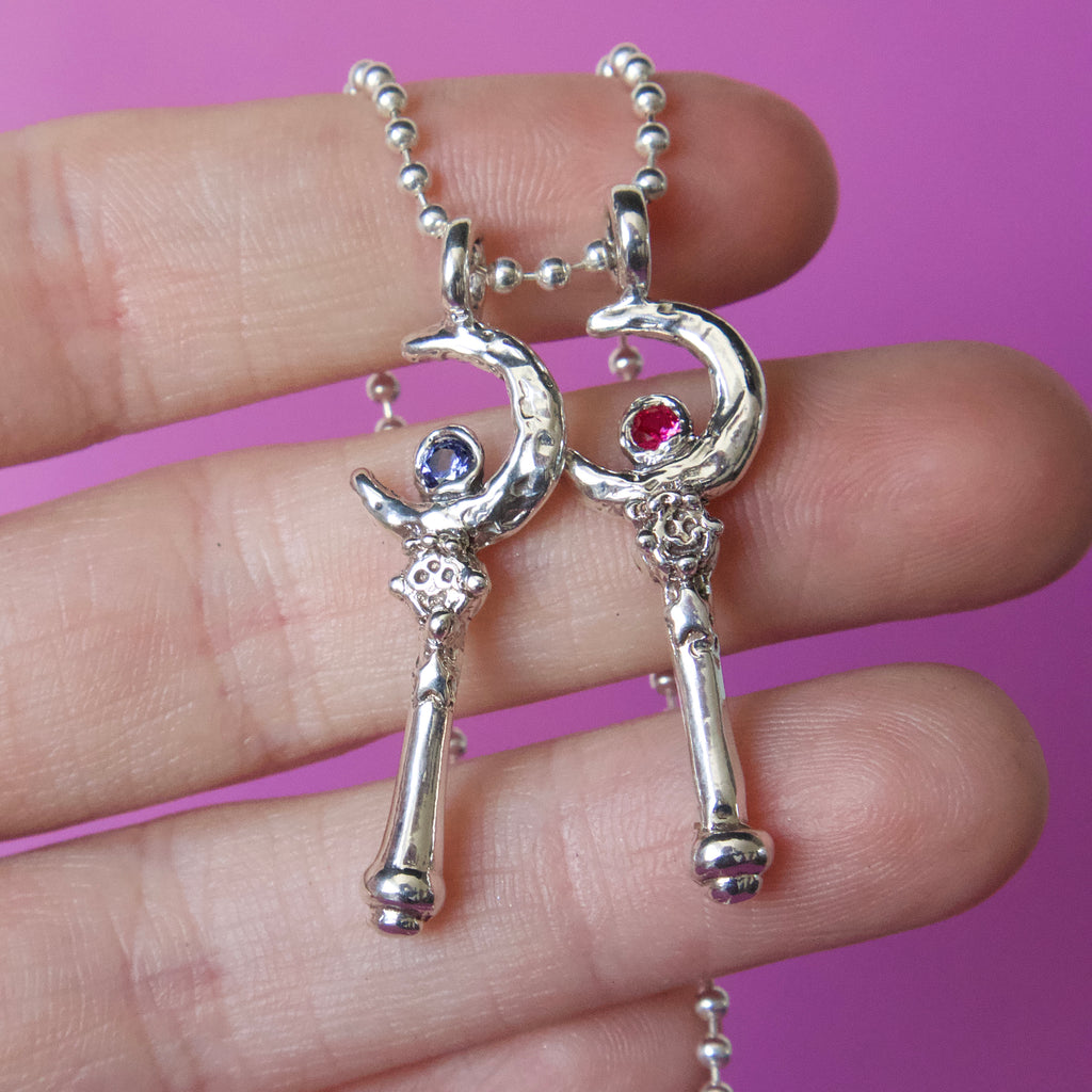Moon Magic Pendant - Pink