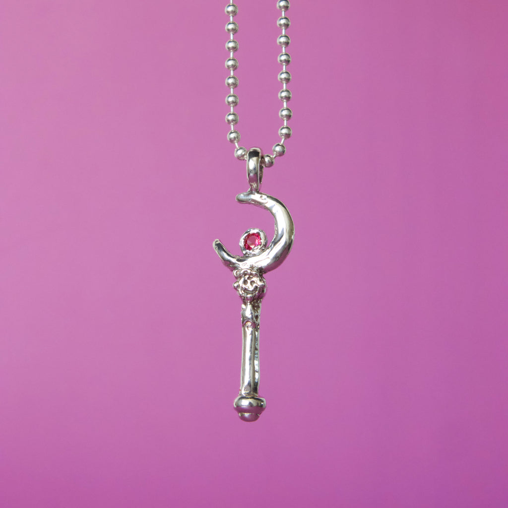 Moon Magic Pendant - Pink