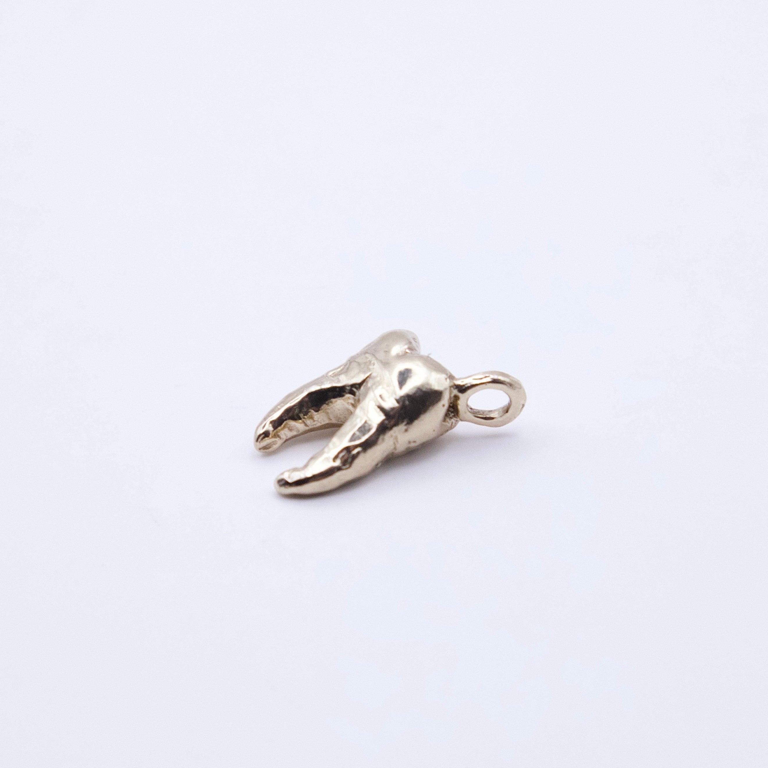 Bonus Tooth - 9KT Gold Molar Pendant