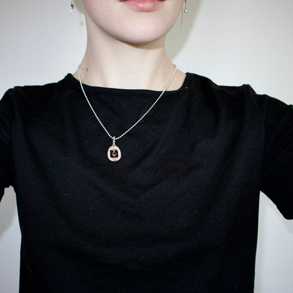 Gotchi Charm - Ruby Heart