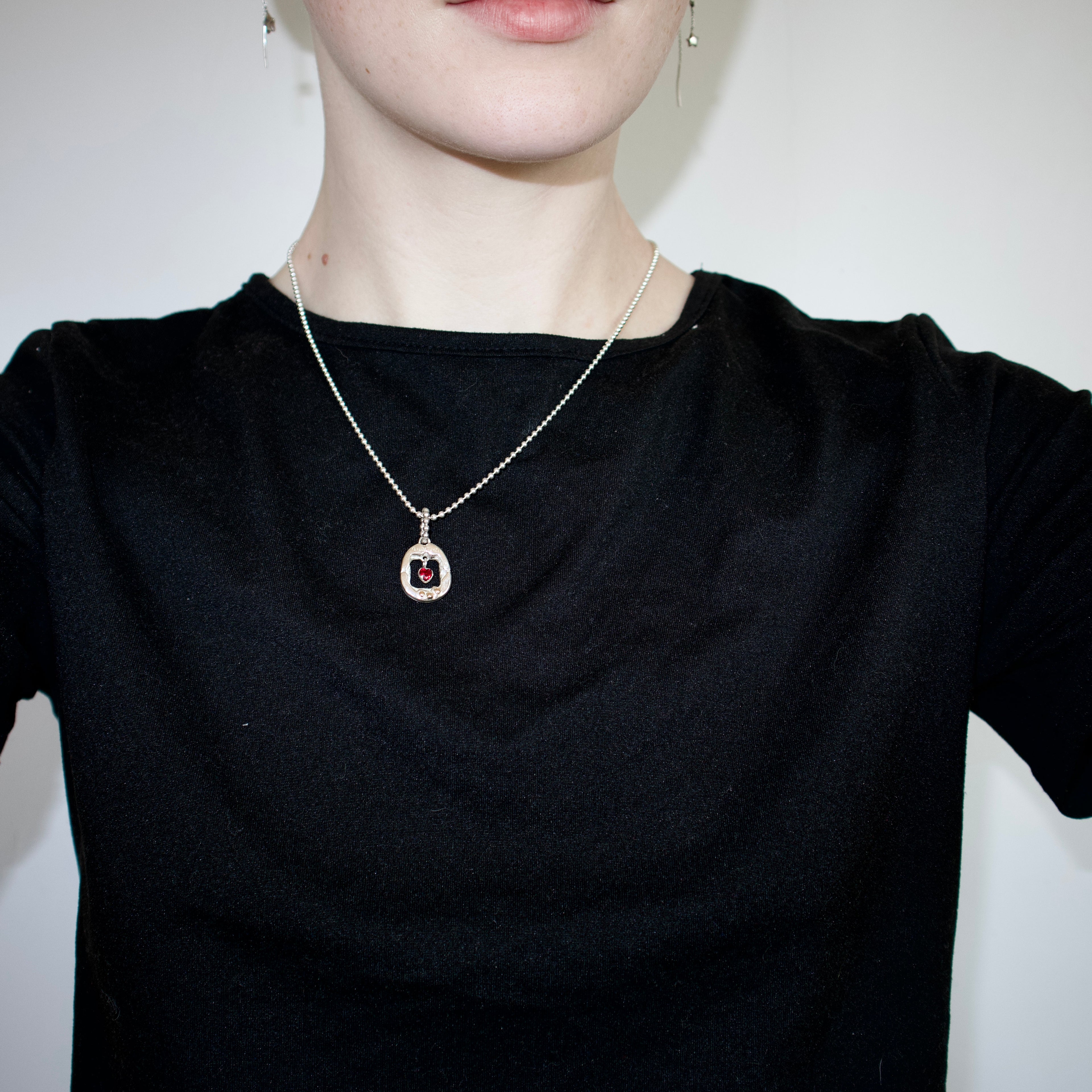 Gotchi Charm - Ruby Heart