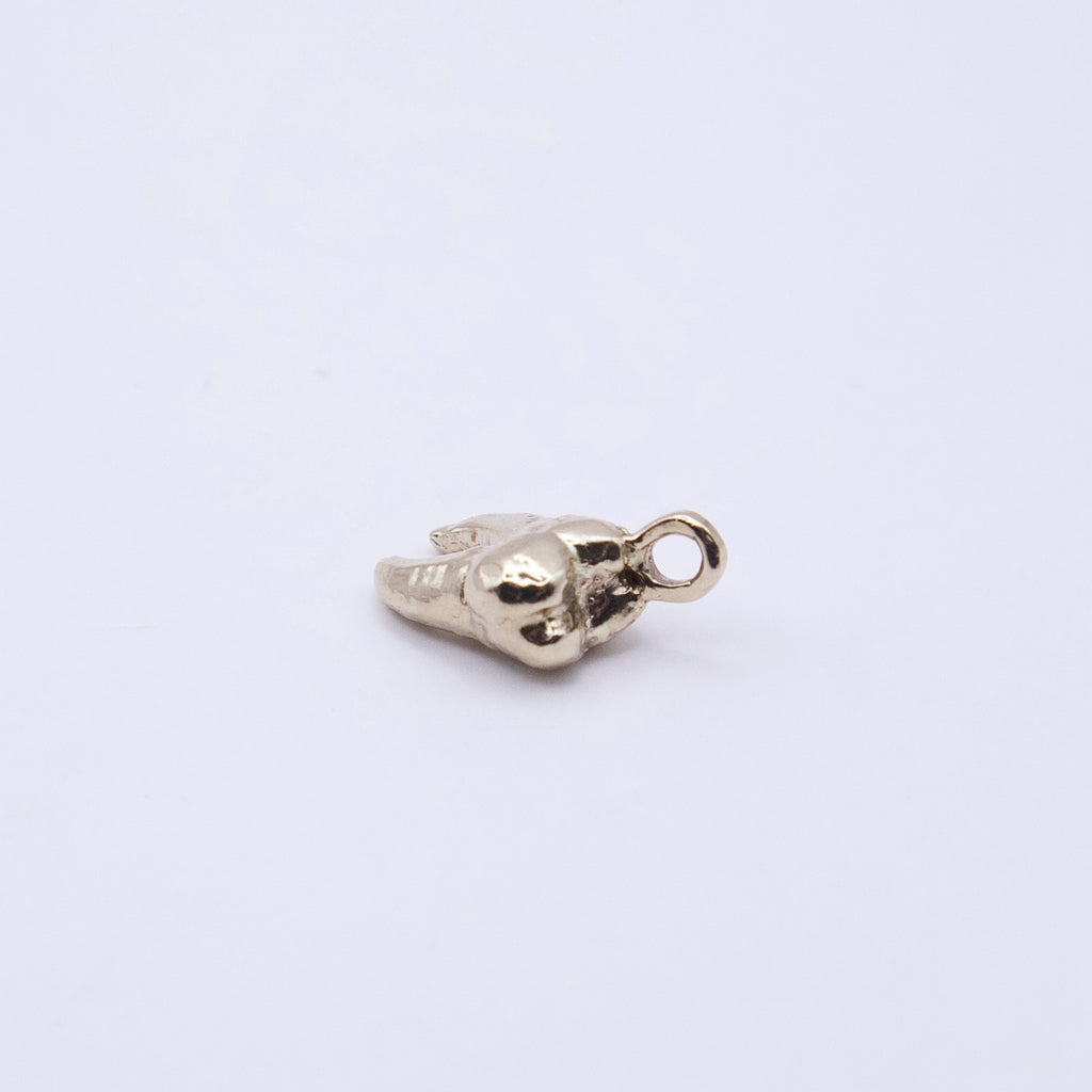 Bonus Tooth - 9KT Gold Molar Pendant