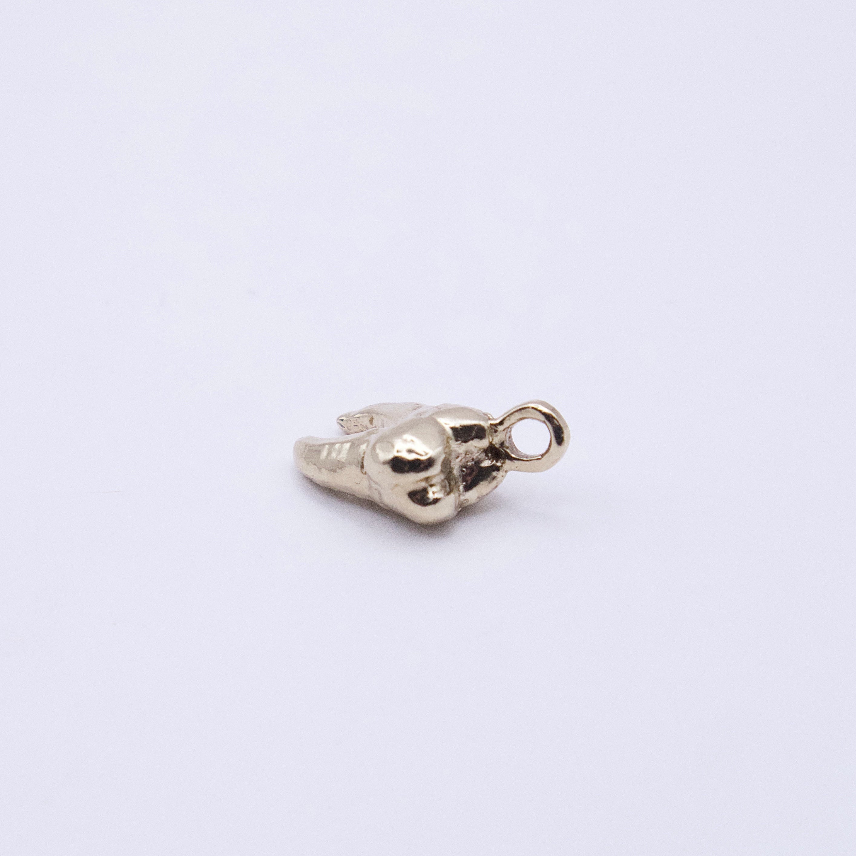 Bonus Tooth - 9KT Gold Molar Pendant