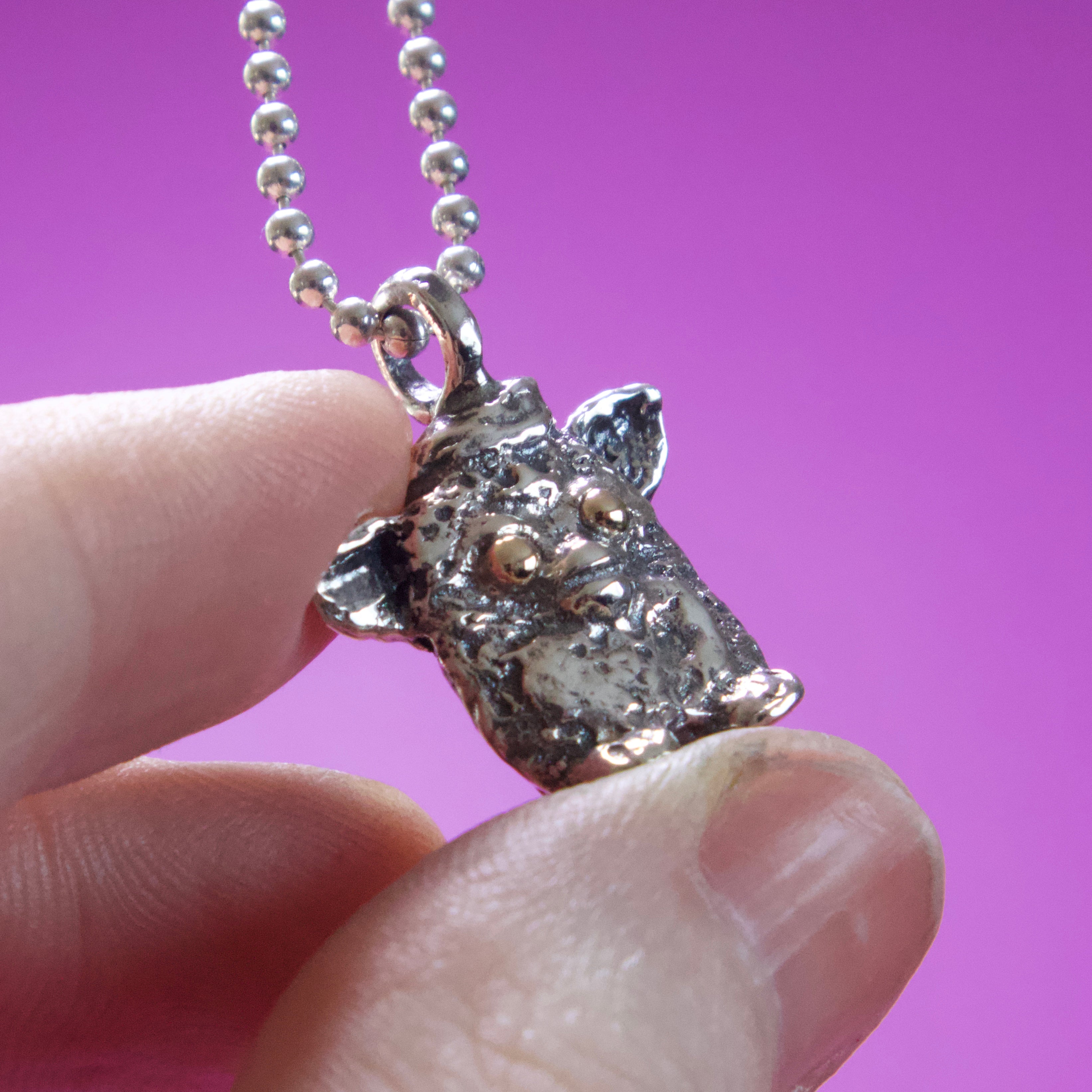 Furbaby Pendant - Gold Detail