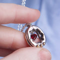 Golden Gotchi Pendant - Ruby