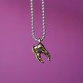 Bonus Tooth - 9KT Gold Molar Pendant