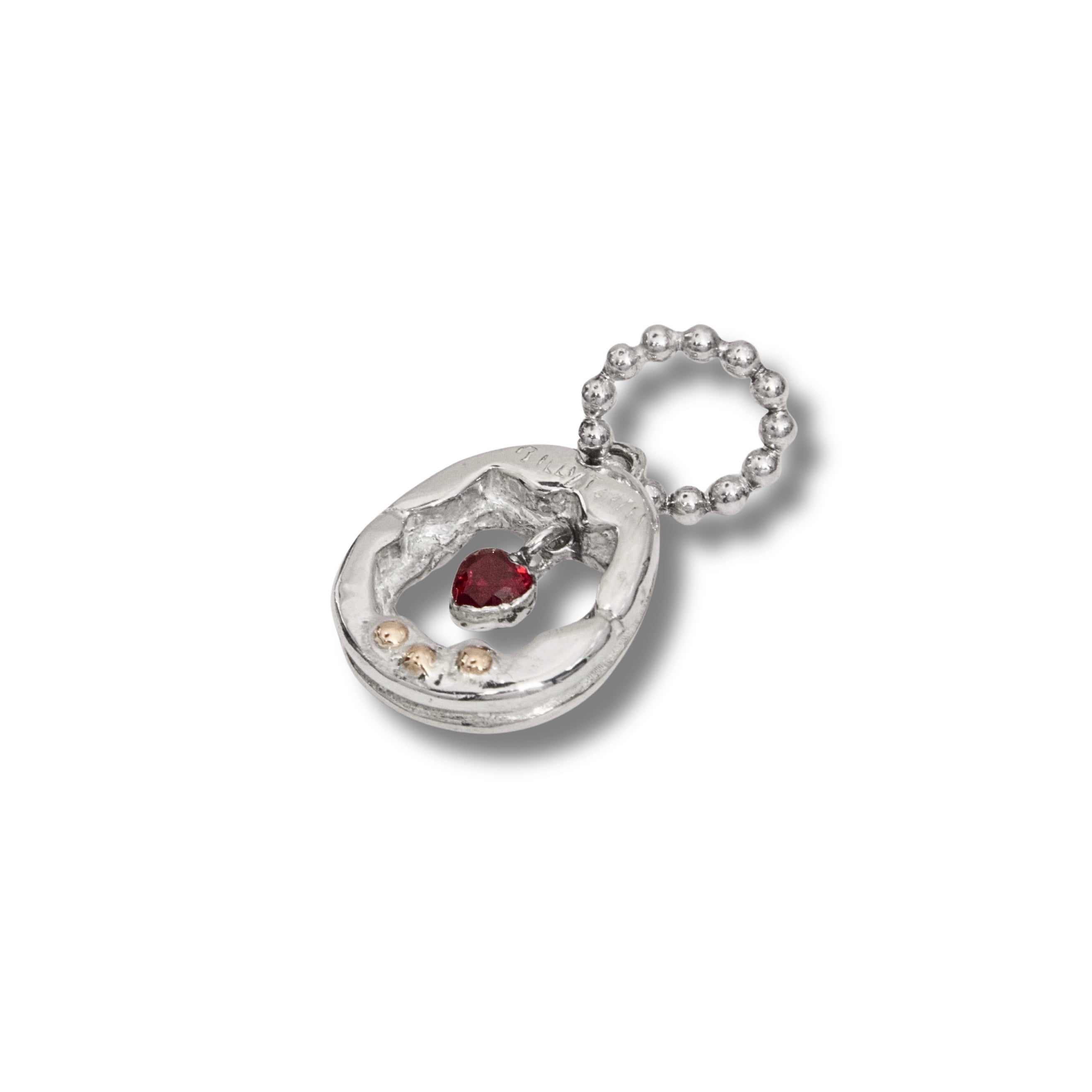 Gotchi Charm - Ruby Heart