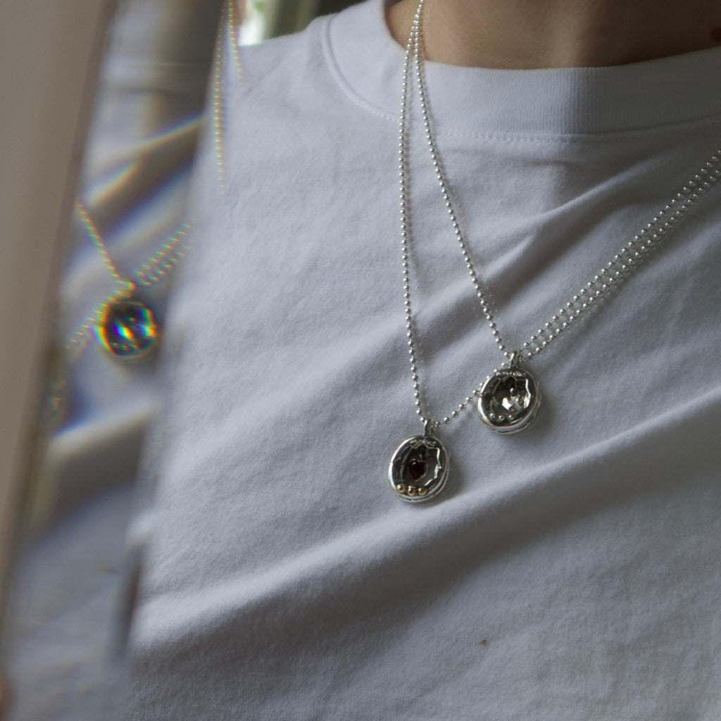 Golden Gotchi Pendant - Ruby