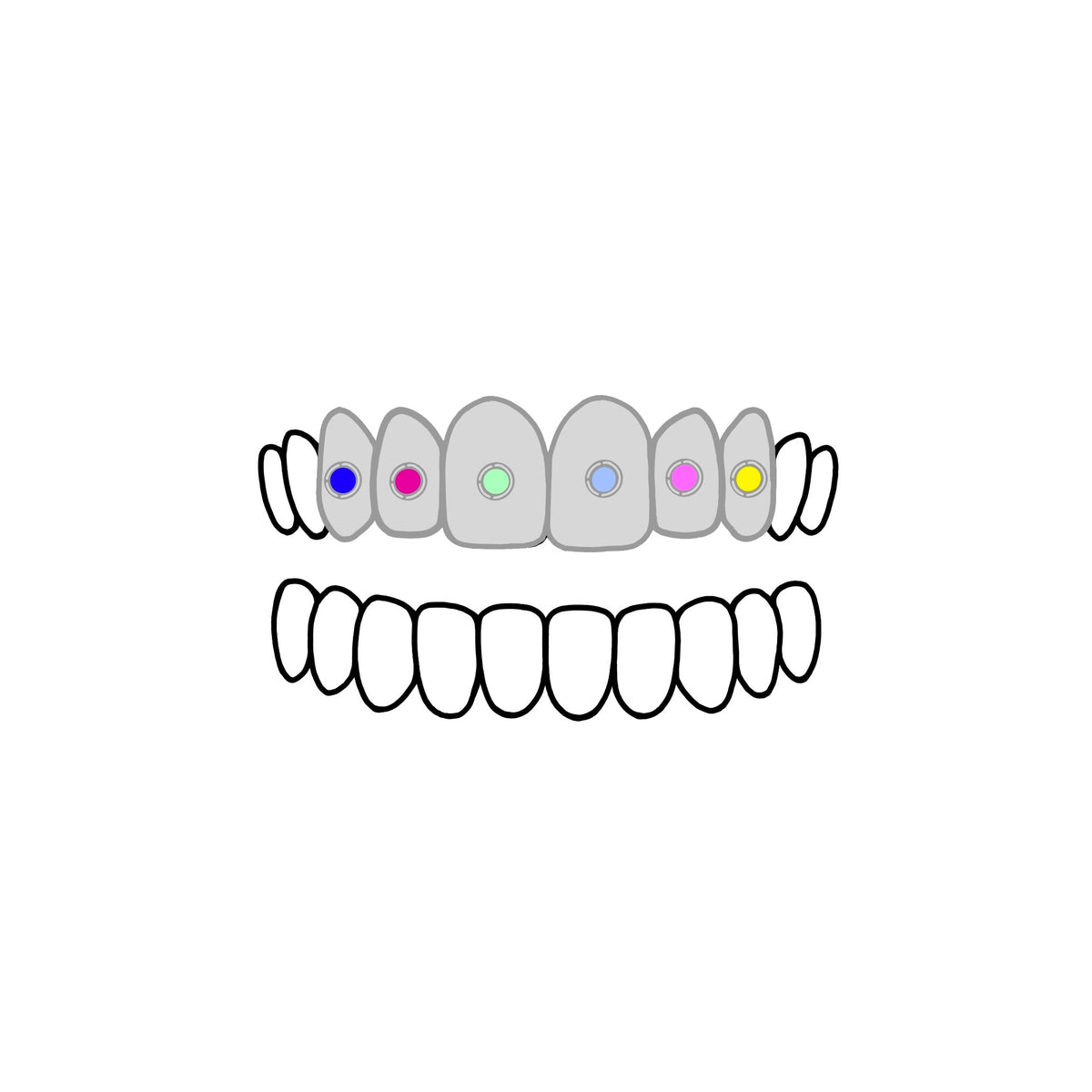Gemstone Add On - Tooth Jewellery